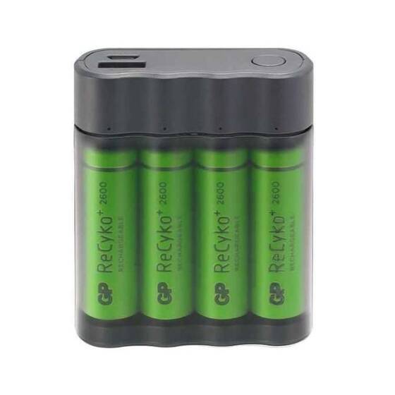 GP X411 4x2600mAh USB Şarj Cihazı ve Powerbank - 1