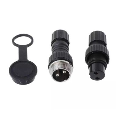 GX-16 2 Pin Su Geçirmez Mike Konnektör - Görsu Elektronik