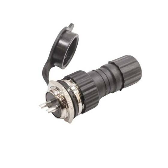 GX-16 2 Pin Su Geçirmez Mike Konnektör - Panel Tipi - 1