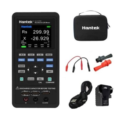 Hantek 1833C 100Hz-100kHz El Tipi Dijital LCR Metre EU Fişli Pilli - 1