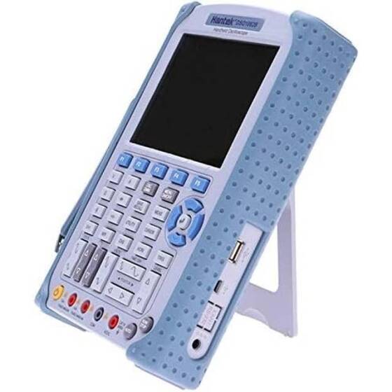 Hantek DSO1062B 60Mhz 2 CH El Dijital Osiloskop Multimetre Değiştirİlebilir EU/US Fişli Pilli - 3