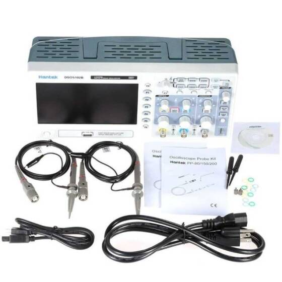 Hantek DSO5102B 100 Mhz 2 Kanal Osiloskop - 3