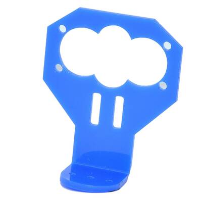 HC-SR04 Ultrasonik Sensör Montaj Aparatı Mavi - 1