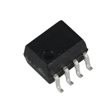 HCPL-0710-500E - (HCPL0710) SOIC-8 Yüksek Hızlı Optokuplör - 1