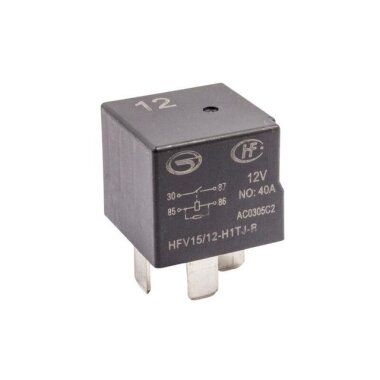 HFV15/12-H1TJ-R 12V 40A Otomotiv Rölesi 4 Pin - Hongfa