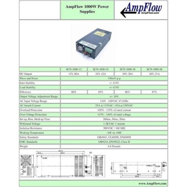 Yüksek Kaliteli Güç Kaynağı 36V 28A S-1000-36 - 2