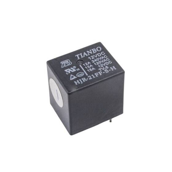HJR-21FF-S-H 12V 15A Röle 4 Pin - 1