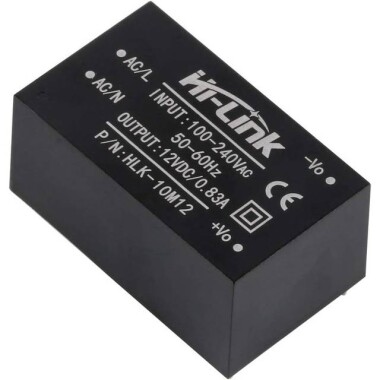 HLK-10M12 AC-DC 220V / 12V Güç Kaynağı Modülü - 3