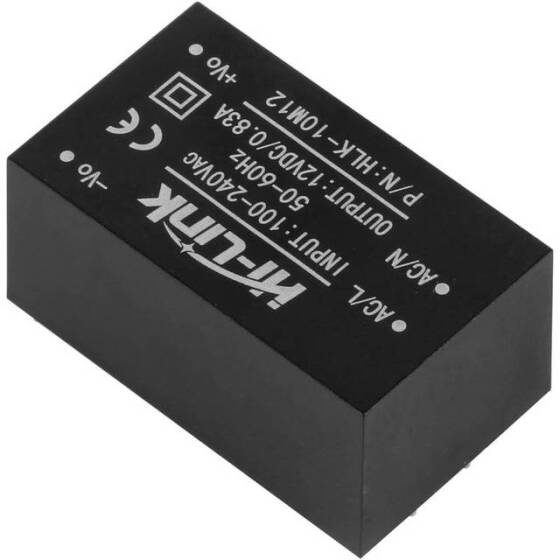 HLK-10M12 AC-DC 220V / 12V Güç Kaynağı Modülü - 5