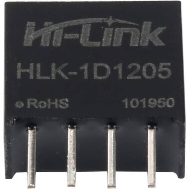 HLK-1D1205 DC-DC 12V-5V Güç Kaynağı Modülü (Yeni Model: B1205S-1WR3) - 3