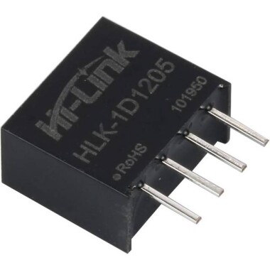 HLK-1D1205 DC-DC 12V-5V Güç Kaynağı Modülü (Yeni Model: B1205S-1WR3) - 4