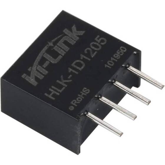 HLK-1D1205 DC-DC 12V-5V Güç Kaynağı Modülü (Yeni Model: B1205S-1WR3) - 4