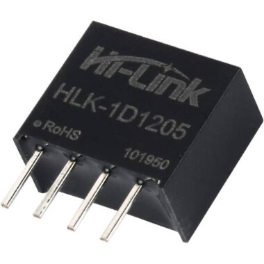 HLK-1D1205 DC-DC 12V-5V Güç Kaynağı Modülü (Yeni Model: B1205S-1WR3) - 5
