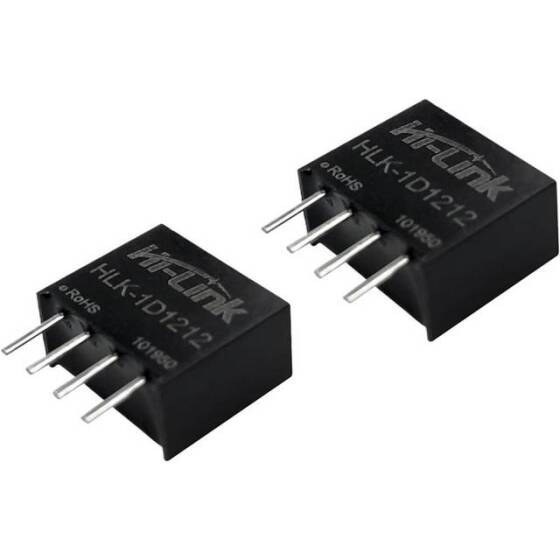 HLK-1D1212 DC-DC 12V-12V Güç Kaynağı Modülü (Yeni Model: B1212S-1WR3) - 4