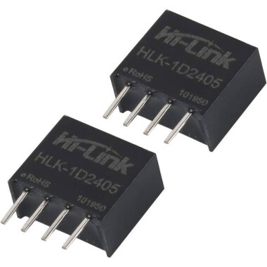 HLK-1D2405 DC-DC 24V-5V Güç Kaynağı Modülü (Yeni Model: B2405S-1WR3) - 2