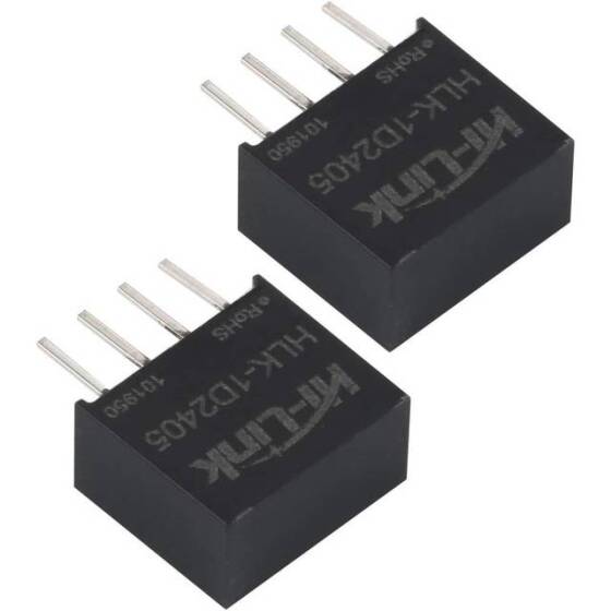HLK-1D2405 DC-DC 24V-5V Güç Kaynağı Modülü (Yeni Model: B2405S-1WR3) - 3