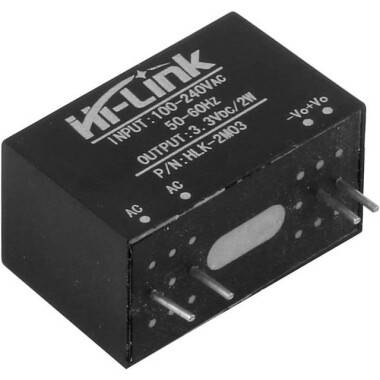 HLK-2M03 AC-DC 220V / 3.3V Güç Kaynağı Modülü - 4
