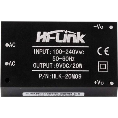 HLK-2M09 AC-DC 220V / 9V Güç Kaynağı Modülü - 2