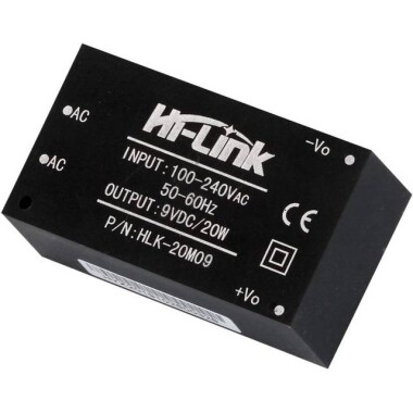 HLK-2M09 AC-DC 220V / 9V Güç Kaynağı Modülü - 3