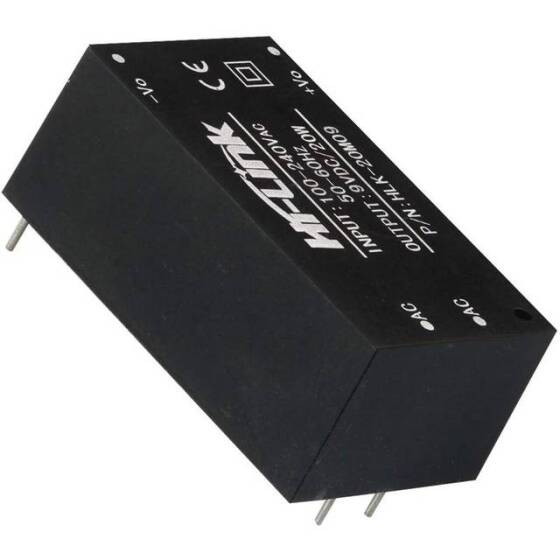 HLK-2M09 AC-DC 220V / 9V Güç Kaynağı Modülü - 5