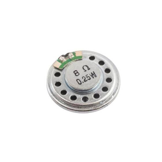 Hoparlör 27mm 8 ohm 8Ω 0.25W - 2