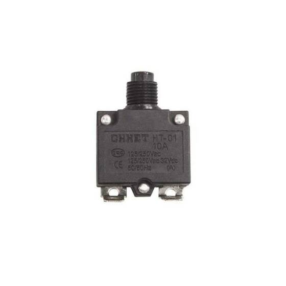 HT-01-A 10A Aşırı Akım Koruyucu Devre Kesici Sigorta 90C - 1