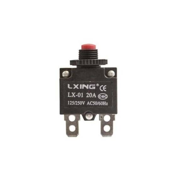 HT-01-A 20A Aşırı Akım Koruyucu Devre Kesici Sigorta - Kırmızı - 1