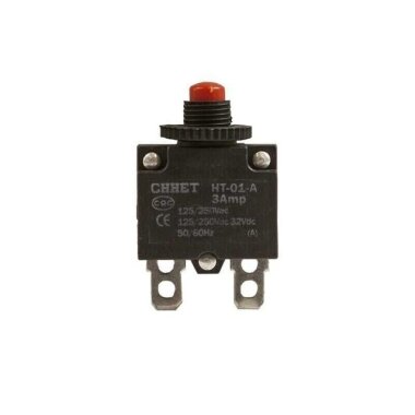 HT-01-A 3A Aşırı Akım Koruyucu Devre Kesici Sigorta - Kırmızı - Görsu Elektronik