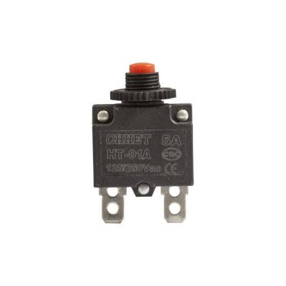 HT-01-A 5A Aşırı Akım Koruyucu Devre Kesici Sigorta - Kırmızı - 1