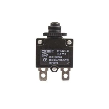 HT-01-A 6A Aşırı Akım Koruyucu Devre Kesici Sigorta - Görsu Elektronik