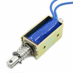 İtme-Çekme Solenoidi - 12vDC 10mm Stroke - China