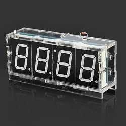 Kendin Yap Masaüstü Saati Sıcaklık Sensörlü - China