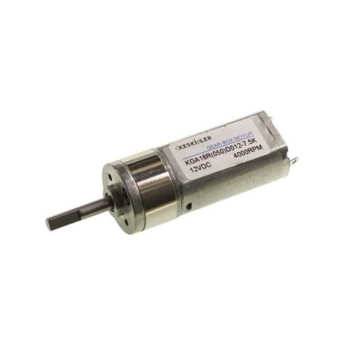 KGA16 12V 4000Rpm 16mm Redüktörlü Dc Motor - Çizgi İzleyen Robot - Görsu Elektronik