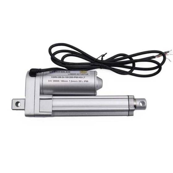 KGRA 24V 100MM 2000N IP65 Hall Sensörlü Lineer Motor - 1