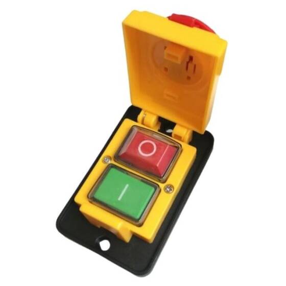 KJD18 6 Pin Su Geçirmez Elektromanyetik Buton - 1