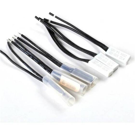KSD9700 5A 250V Plastik Termostat - 130 Derece Normalde Kapalı - 1