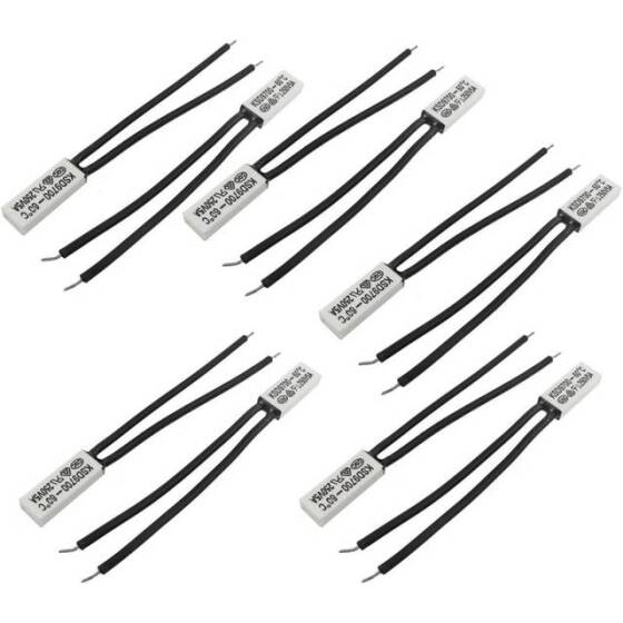 KSD9700 5A 250V Plastik Termostat - 60 Derece Normalde Kapalı - 1