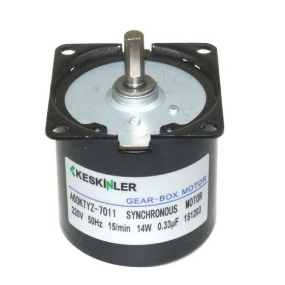 KTYZ-60 15 RPM 14W AC Senkron Motor - 1