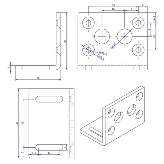 KWL-FP Redüktörlü Metal Motor Tutucu - 3