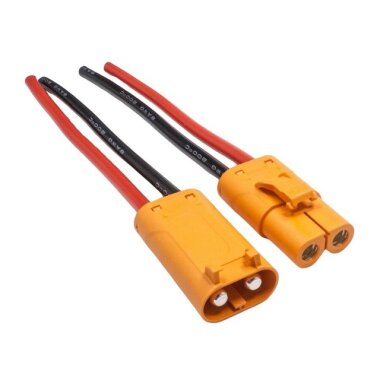 LCB60 Dişi-Erkek Lipo Pil Şarj Kablosu Seti 15cm - Amass