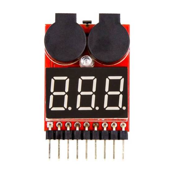 Lipo Pil Seviye Test Cihazı - 1S-8S Lipo Tester - 8