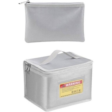 Lityum Pil Patlamaya Dayanıklı Çanta/Koruma Çantası Boyutu: 100x75x115mm - 3