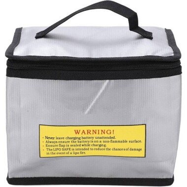 Lityum Pil Patlamaya Dayanıklı Çanta/Koruma Çantası Boyutu: 215x45x165mm - 5