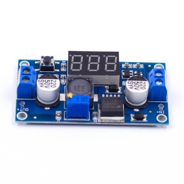 LM2596S Voltaj Düşürücü LEDli Voltmetre Modülü - 4