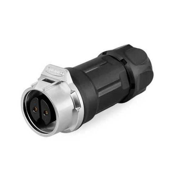 LP-16-J02PP-01-001 2 Pin Su Geçirmez Konnektör - Dişi - 1