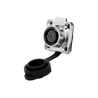 LP-16-J08SX-03-401 8 Pin Su Geçirmez Konnektör - Dişi - 1