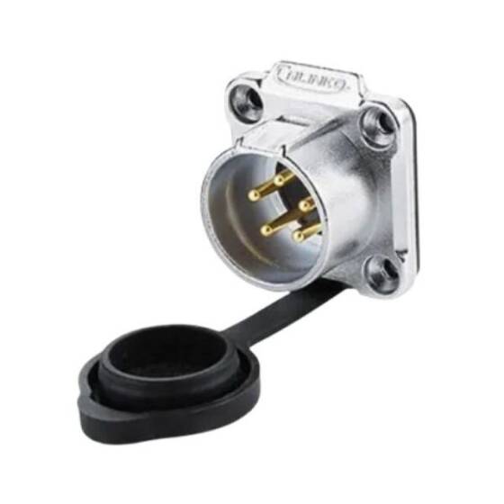 LP-20-C04SX-03-401 4 Pin Su Geçirmez Konnektör - Erkek - 1