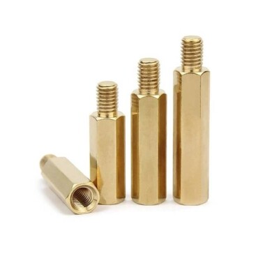 M3 33mm Dişi Erkek Distans Aralayıcı (Standoff-Spacer-Yükseltici)-M3 33mm Dişi + 6mm Erkek - 1