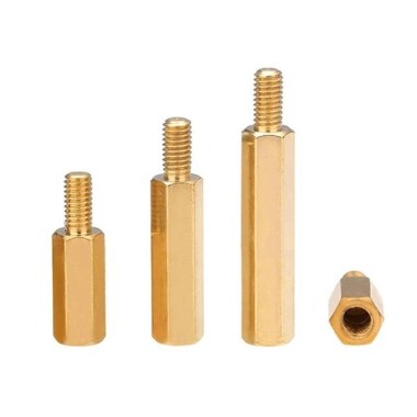 M3 80mm Dişi Erkek Distans Aralayıcı (Standoff-Spacer-Yükseltici)-M3 80mm Dişi + 6mm Erkek - 2