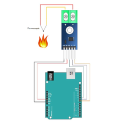 MAX6675 K-tip Isıl çift Termokupl Sensör - 2